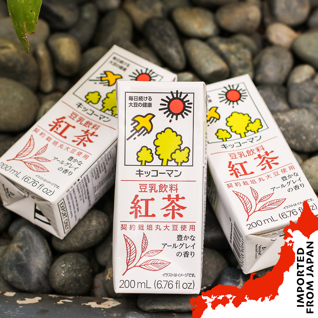 Kikkoman Soy Milk Black Tea (200ml) 6 packets