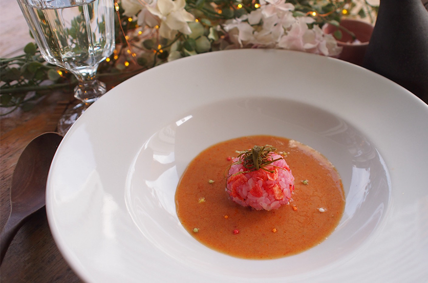 How To Cook: Naoko-san's Sakura Ebi Rice Ball with Rich Shrimp & Tomato Soup